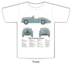 Jowett Jupiter 1949-54 T-shirt Front